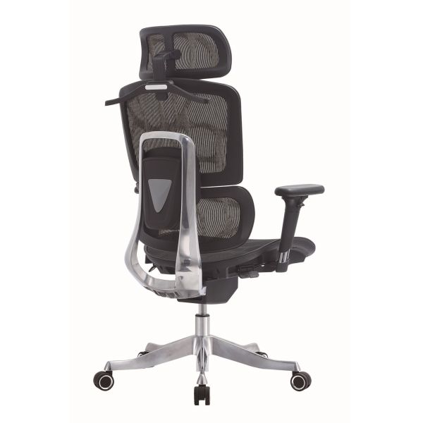 Aluminum Ergonomic Office Mesh Chair Revolving Height Adjustable