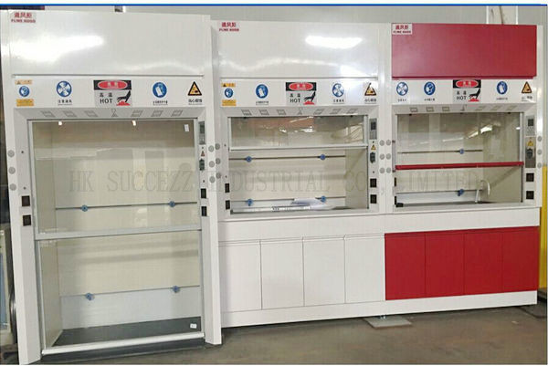 Customized Steel Fume Hood , PP Blower Laboratory Ventilation Hoods