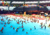 Máquina de la onda del agua que sopla del parque de atracciones de la onda del aire artificial comercial de la piscina