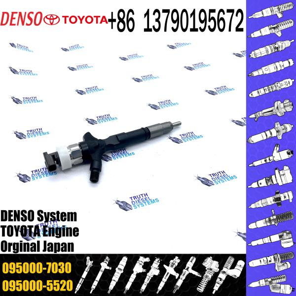 Горячая продажа топливный инжектор 23670-39145 Common Rail Injector 095000-7040 095000-7030 для TOYOTA VIGO 1KD 2KD