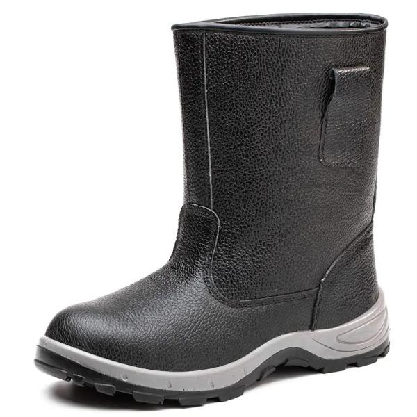 Industrial Leather Safety Shoes For Men Work Boots For Welders