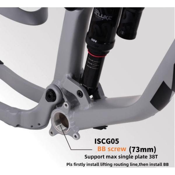 Kinesis TUM616 27.5+ 29er Алюминиевая полная подвеска Enduro Off-Road Soft Tail Рама горного велосипеда