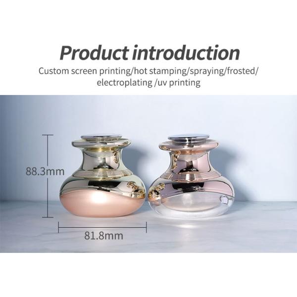 30g Bouteilles en plastique transparent en PET Bouteilles en plastique cosmétique avec couvercle infrarouge électrique