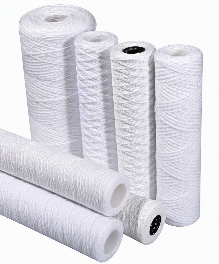 PP Yarn String Wound Water Filter Cartridge For Industrial Water Treatment Systems