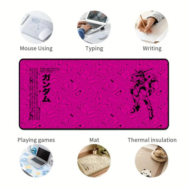 Custom Graphic Print Non Slip Neoprene Rubber XXL Computer Mouse Pad for Gaming Desk
