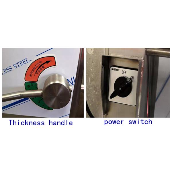 Rind Peeling Meat Cutting Machine 105 KG Mutton Industrial Meat Grinder