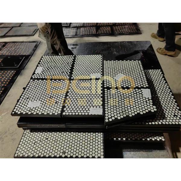 Déchets résistants à l'usure en caoutchouc et en céramique Déchets abrasifs dans