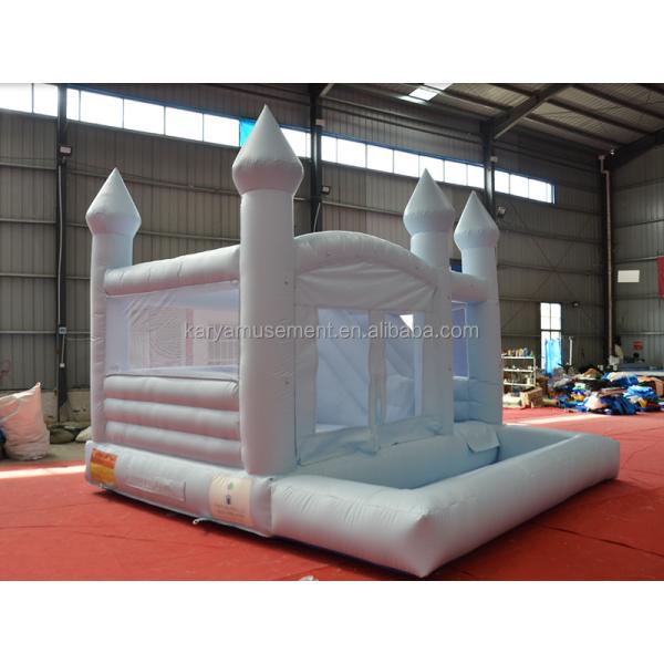 Customized Color Portable Wedding Party Bounce House Combo Slide and Ball Pit for Kids