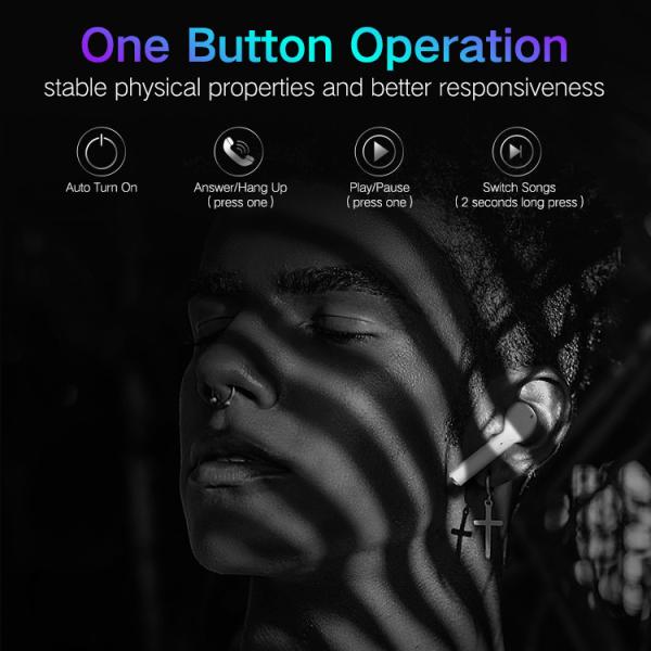 High Quality Mobile Phone Wireless I9S Headset Sport Headphone Bluetooth Earphone With Microphone