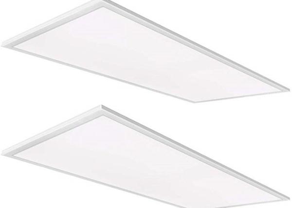 2 x 4 LED Flat Panel Light , 0V - 10V Dimmable 5000K Daylight White Flat LED Light