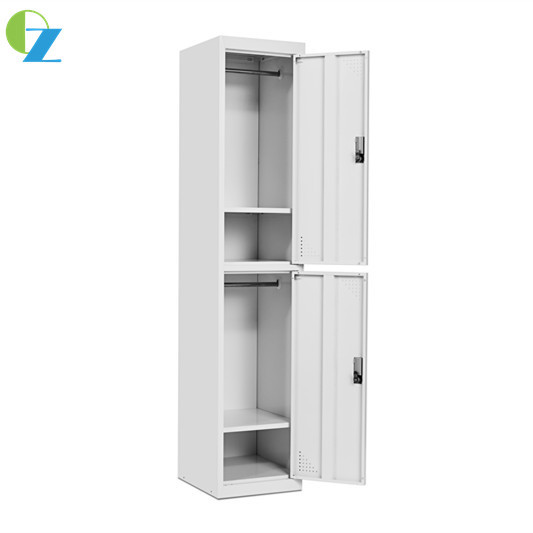 Two Door Vertical Steel Locker cabinet Any RAL Color Available