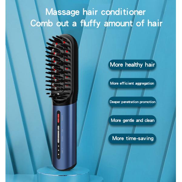 650nm LLLT лазерный расширитель волос лазерный красный свет EMS микроток + вибрация