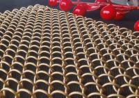 Drapery Flexible Decorative Wire Mesh Curtain 2mm For Hotel Decoration