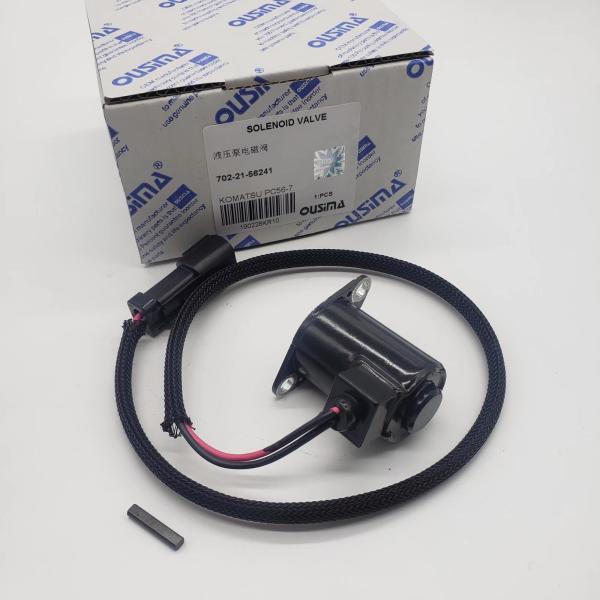 702-21-56241 Excavator Solenoid Valve For Komatsu D85ex-15 D65ex-15