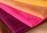 Tela feita malha escovada da camurça de Microfiber do poliéster para o sofá do vestuário