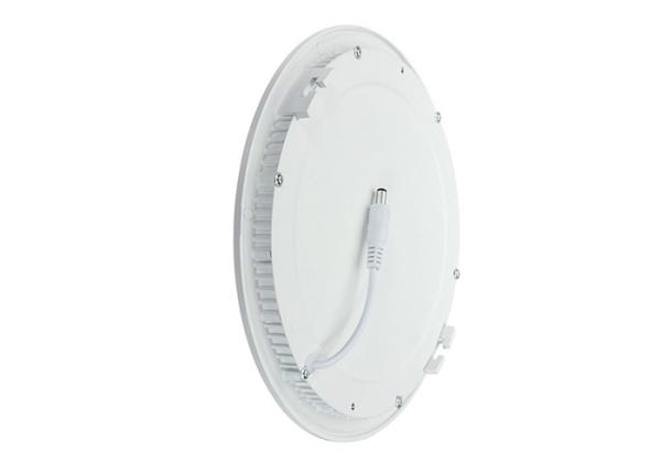 Ultra - Thin Round LED Flat Panel Light 85V - 265V Recessed For Living Room