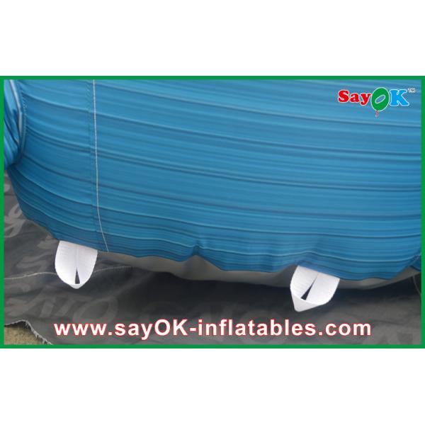 Надувный рождественский динозавр Огнестойкий Надувный дракон Игрушка динозавр Оксфордская ткань С CE / UL Blower