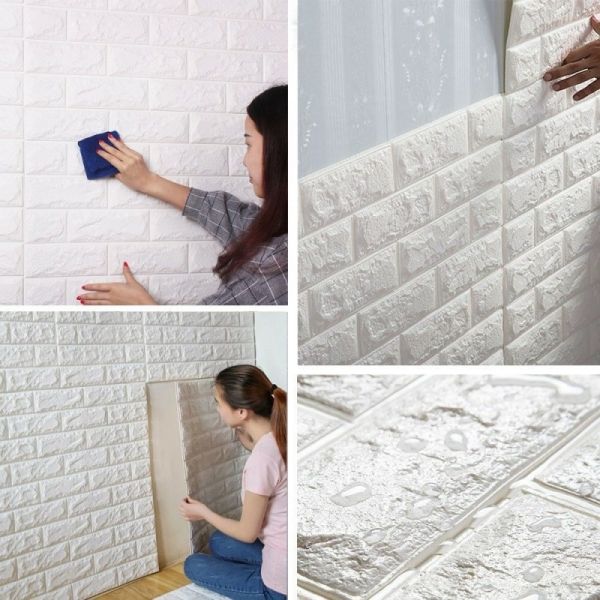 1200x3000mm 3D PE Foam Wall Panels Waterproof For Smart Media Room