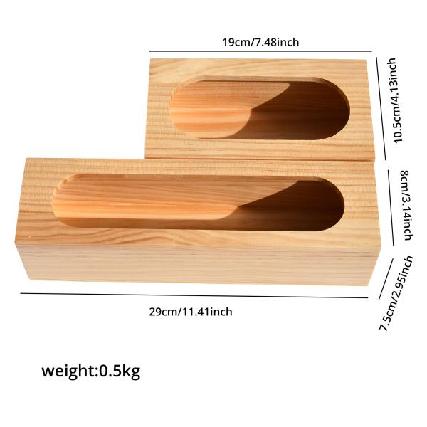 Стенная бамбуковая шкатулка для хранения