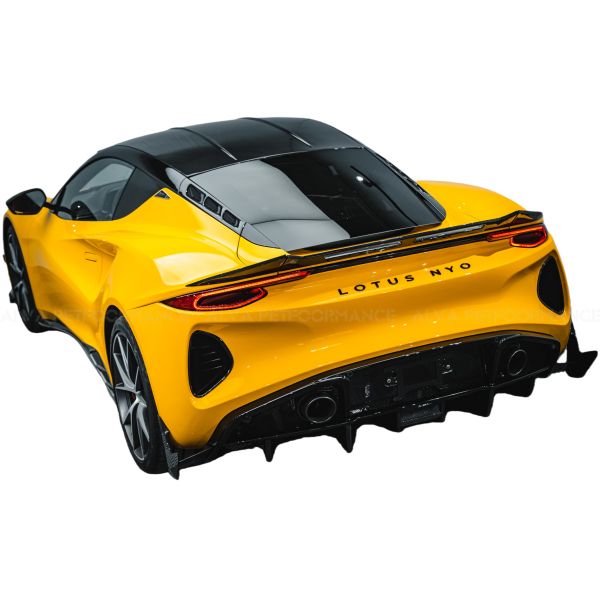 100 Percent Fitment Dry Carbon Fiber Rear Bumper Air Outtake Aero Body Kits Optimized Specifically For LOTUS EMIRA AMANS