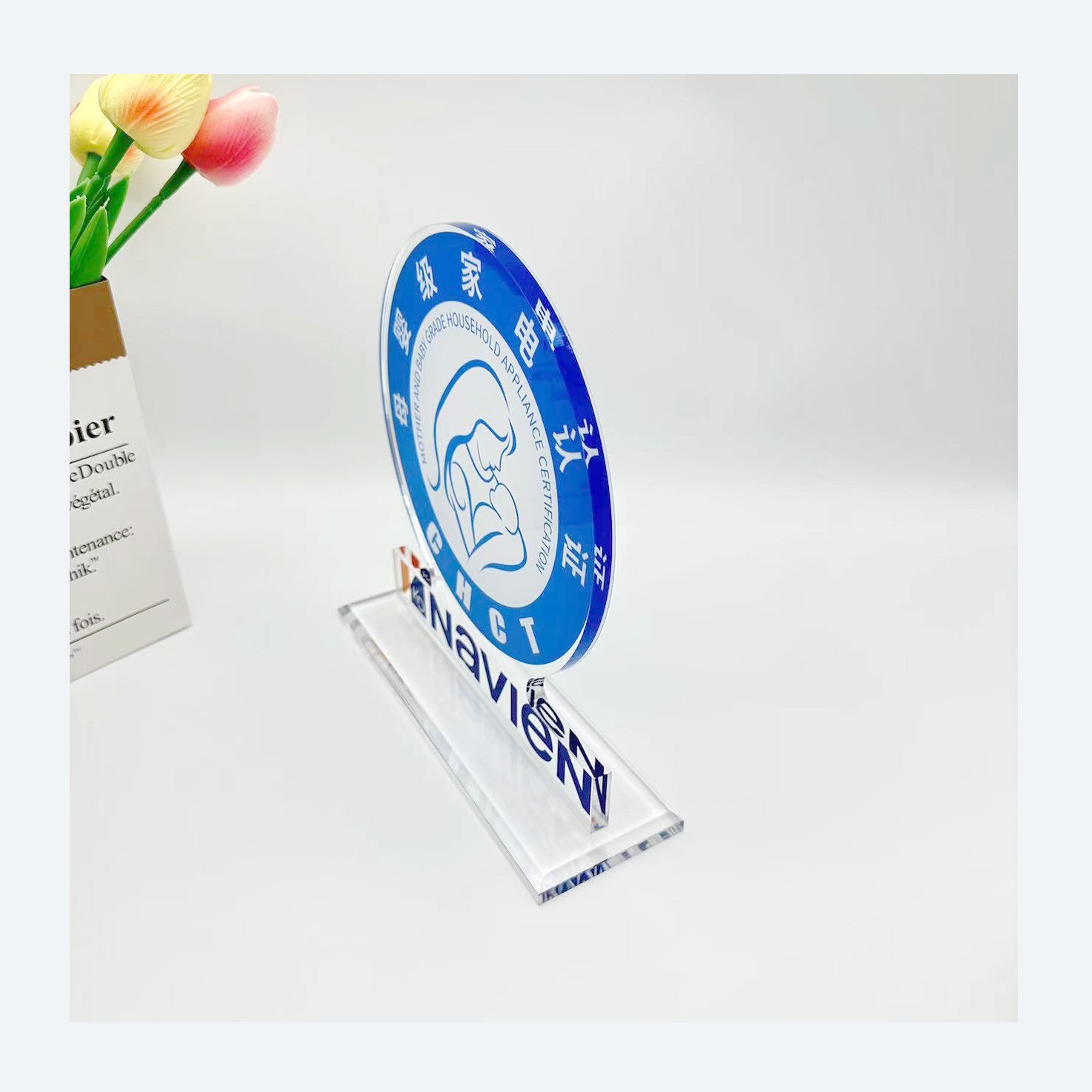 Custom Creative UV Printed Acrylic Medals, Trophies, Plexiglass Transparent Desktop Ornaments & Display Gifts from Manufacturers