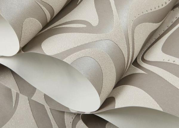 Nonwoven Modern Removable Wallpaper For Bedding Room With Foam