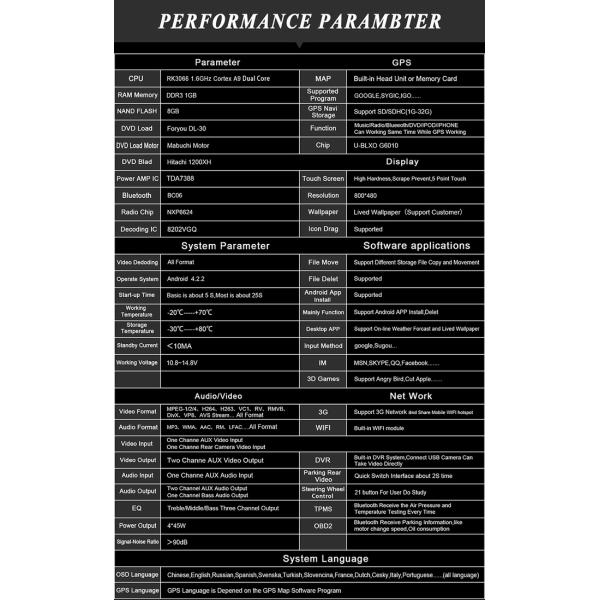 Ouchuangbo Android 4.2 Auto DVD GPS Player for Toyota Echo /Hiace /4runner Navi Multimedia System OCB-8819B