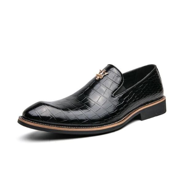 Trendy And Fashionable Men Leather Shoes Formal Attire Pointed Leather Shoes