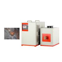 Machine de chauffage par induction de 15 kW pour le soudage intégré du noyau de cuivre du radiateur d'ordinateur avec feuille d'aluminium et réseau de haut-parleurs