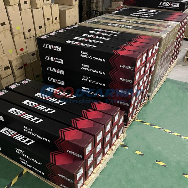 Противожелтеющая пленка для автомобилей с самовосстанавливающимся PPF 7,5 миллиметра 8 лет гарантии