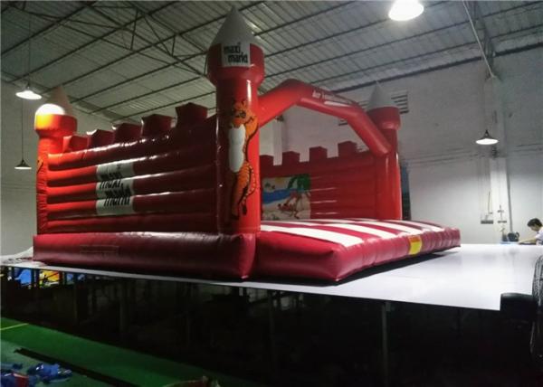 Durable Wet Dry Bounce House Smooth Appearance Vivid Image Non Fade Color