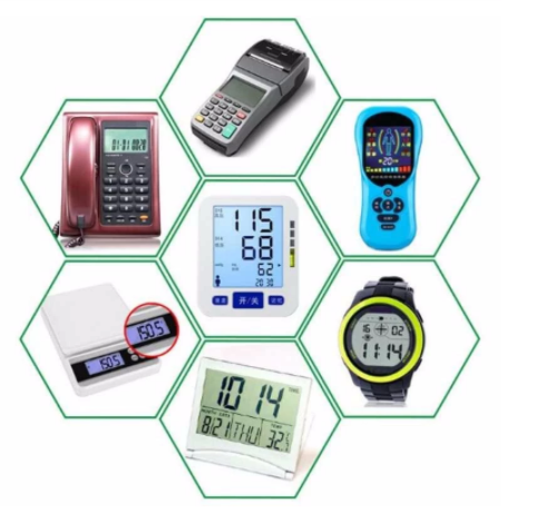 3.6V Numeric LCD Display  / TN Segment LCD Screen For Energy Meter