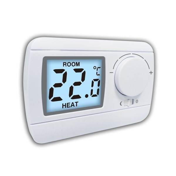 Non-programmable Boiler Temperature Control White Color Heating Thermostat Designed for Industrial Boiler Systems and Process Stability