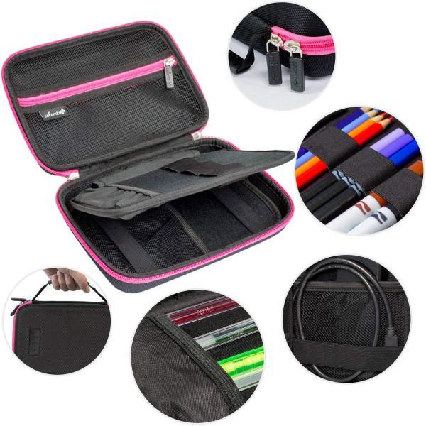 L8.75'' EVA Pencil Case For Gel Pens Markers Brushes