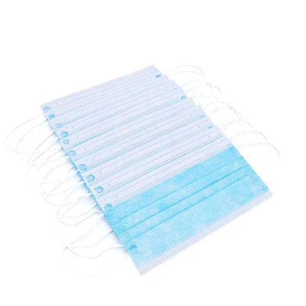 ISO 3 Ply Dust Mask Disposable Non Woven Face Mask For Virus Protection