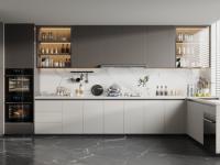 Wood Grain Melamine Faced Laminated Marine Plywood Board For Kitchen Cabinets