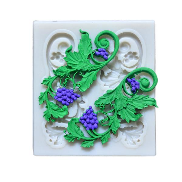 Silicone Baking Tools And Utensils Moulds Grape Branch Shape For Cake Decorating
