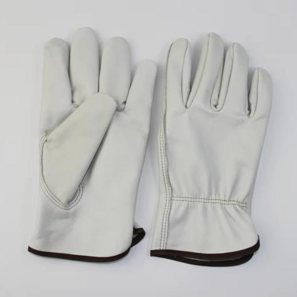 High Quality Outdoor Riding Glove Cowhide Leather Gloves Training Cycling Gloves
