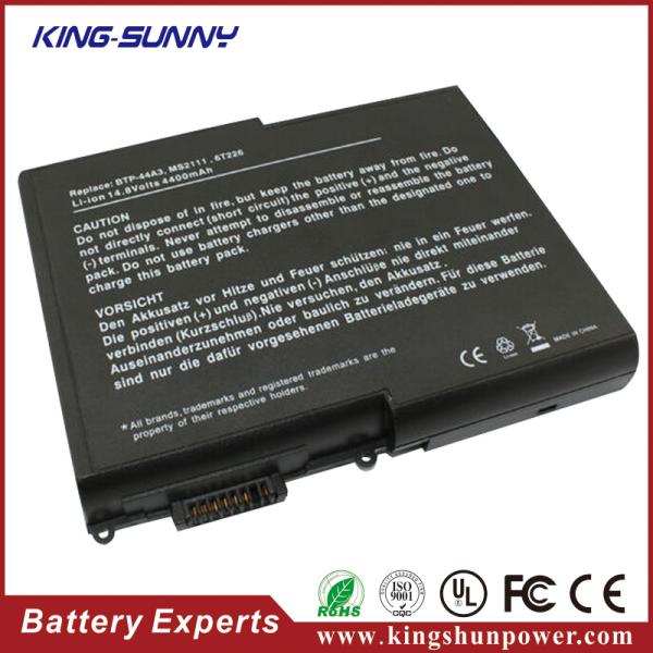 Replacement Laptop Battery for Acer BTP-44A3 1200 1400 1600 1601 1603