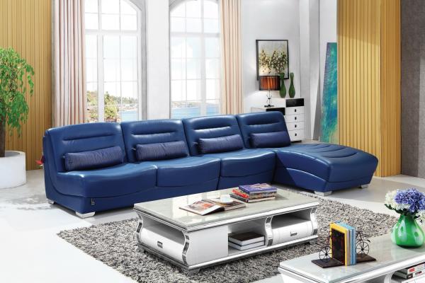 home leather corner sofa furniture made in China