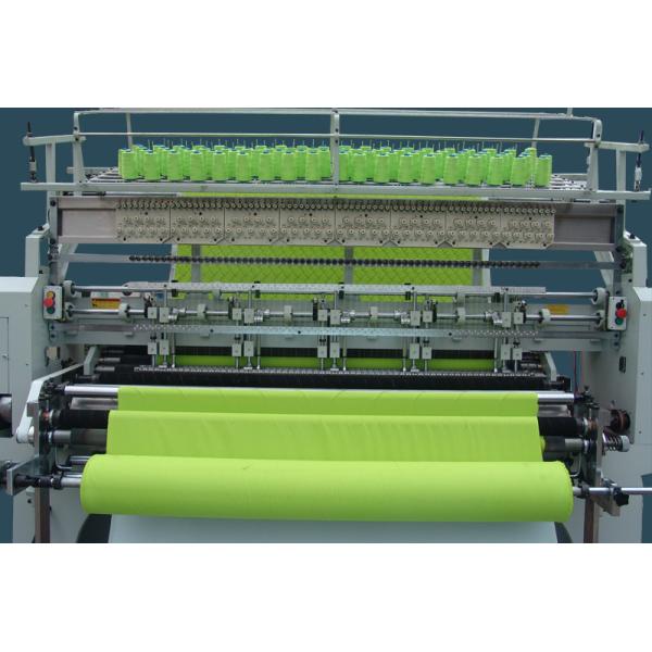 800 Rpm / h Digital Control Industrial Quilting Machine Three Needle Bar 380v 3.5kw Power