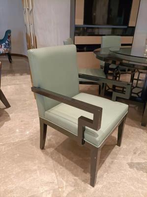 SGS Standard Ergonomic Design Wooden Hotel Chairs Four Star Hotel