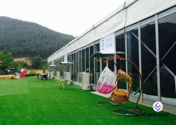 1000 People Seaters Luxury Decoration Church Tent With Glass SideWall