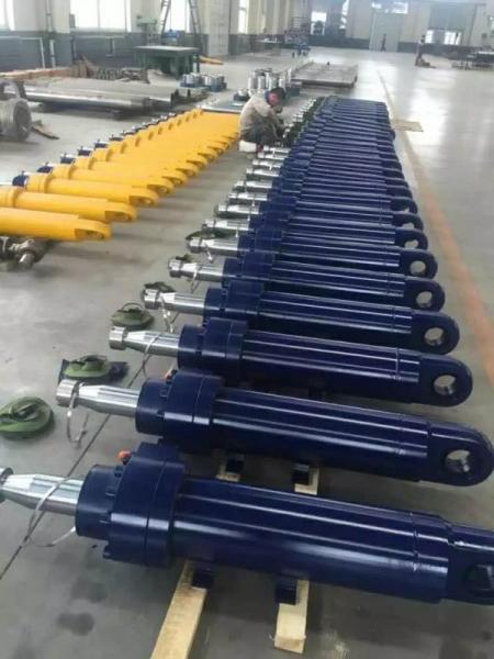Precision Double Acting Hollow Hydraulic Cylinder Plunger Type For Excavator