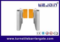 Balayez l'acier 304 de barrière de tourniquet d'empreinte digitale de DC24V Rifd