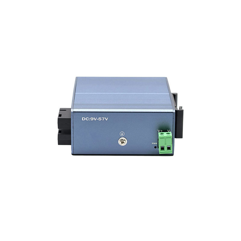 Industrial Mini Fiber Ethernet Switch 2 Fiber 8 RJ45 Ports 100Mbps Fast Network Switch
