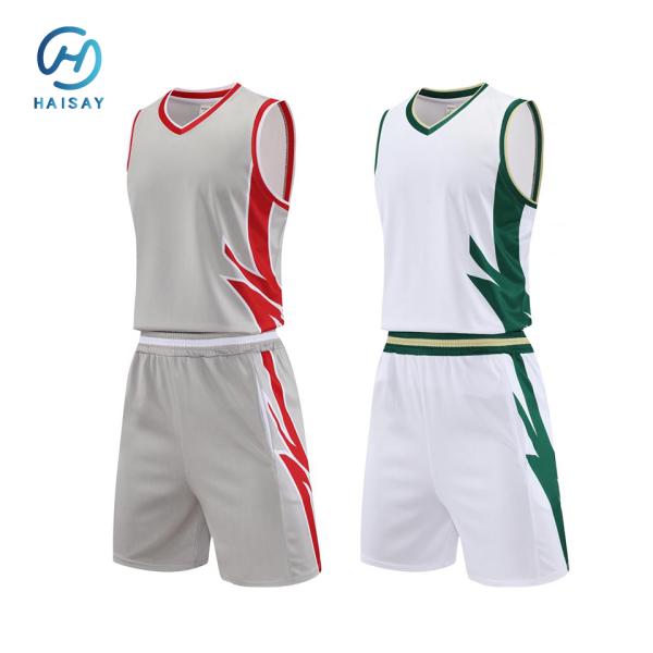 Pro-Grade Basketball Uniform Set with High Elasticity Fabric