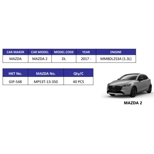 Brushless Type In Tank Fuel Pump Mazda MM8DL2S3A 1.3L