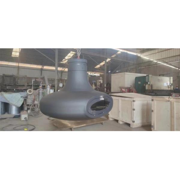 Popular Style Roof Mounted Wood Burning Steel Stove And Suspended Fireplace