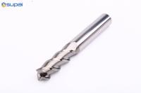 Moinho de extremidade do carboneto para fazer à máquina disponível do CNC do revestimento de alumínio das ferramentas de corte 3Flute DLC